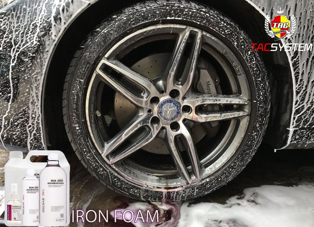 Dung dịch tẩy mạt sắt, bụi phanh Tacsystem Iron Zero