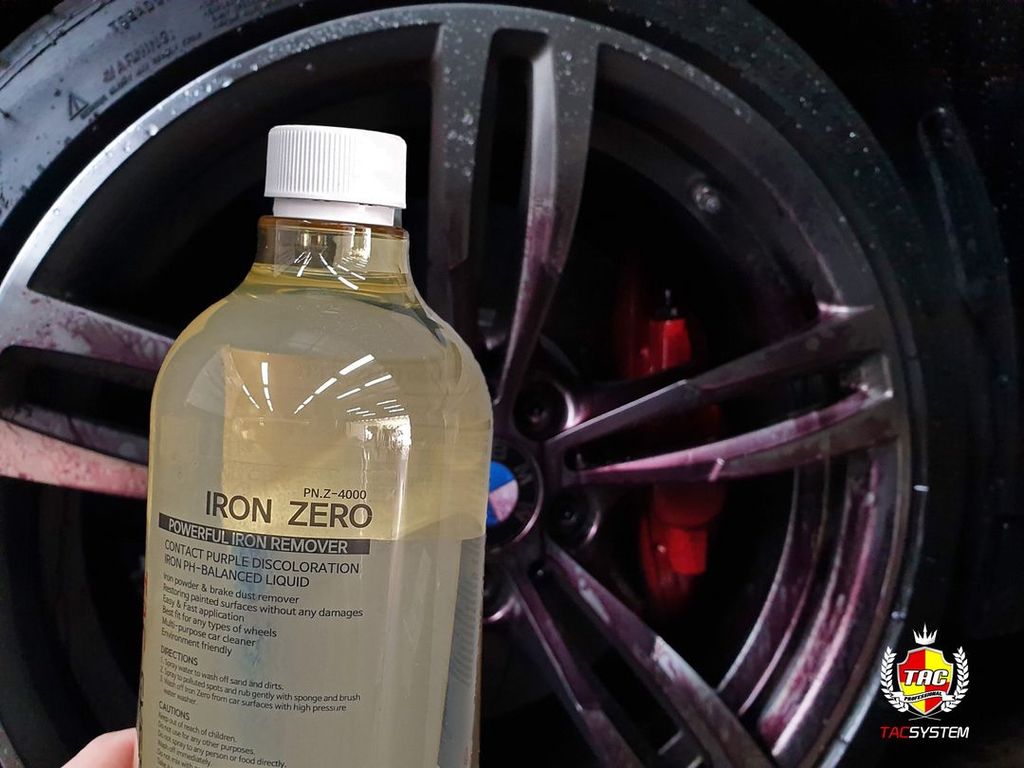 Dung dịch tẩy mạt sắt, bụi phanh Tacsystem Iron Zero