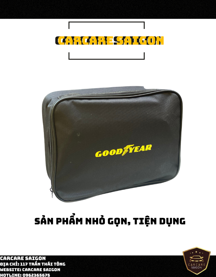 Máy bơm lốp ô tô GOODYEAR GY - 3302