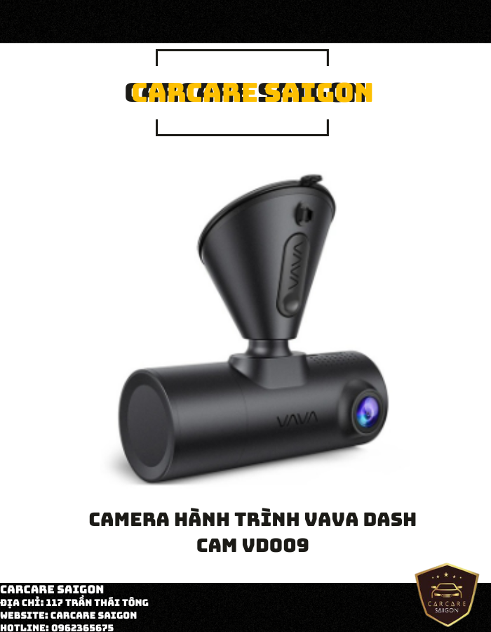 Camera hành trình VAVA 2K DASH CAM VD09 – Carcare Saigon - Chăm sóc ô tô  chuyên nghiệp