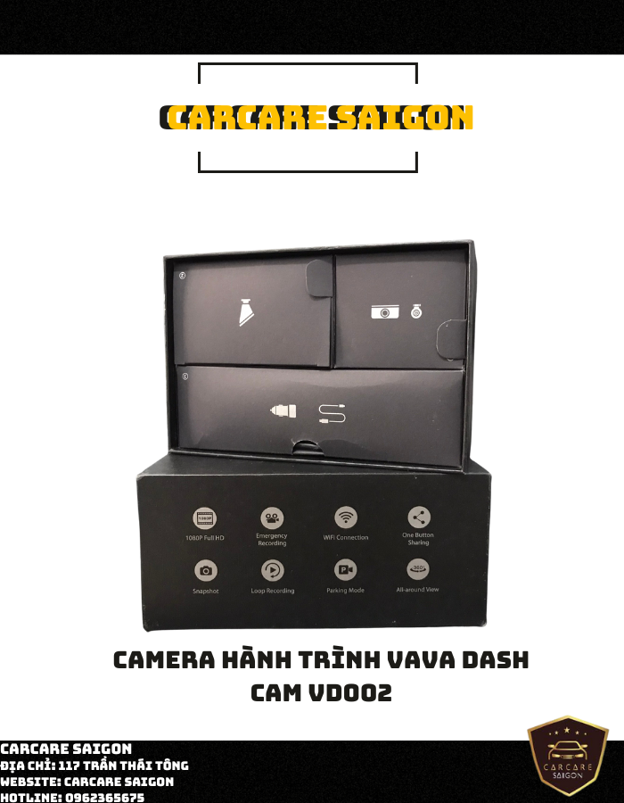 Camera hành trình VAVA DASH CAM VD002
