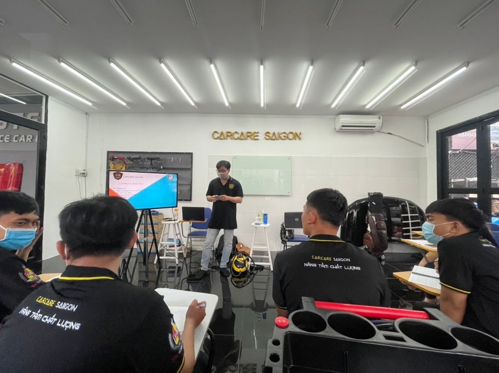Đào Tạo Detailing Chuyên Sâu (1 kèm 1 thực hành) | Carcare SaiGon