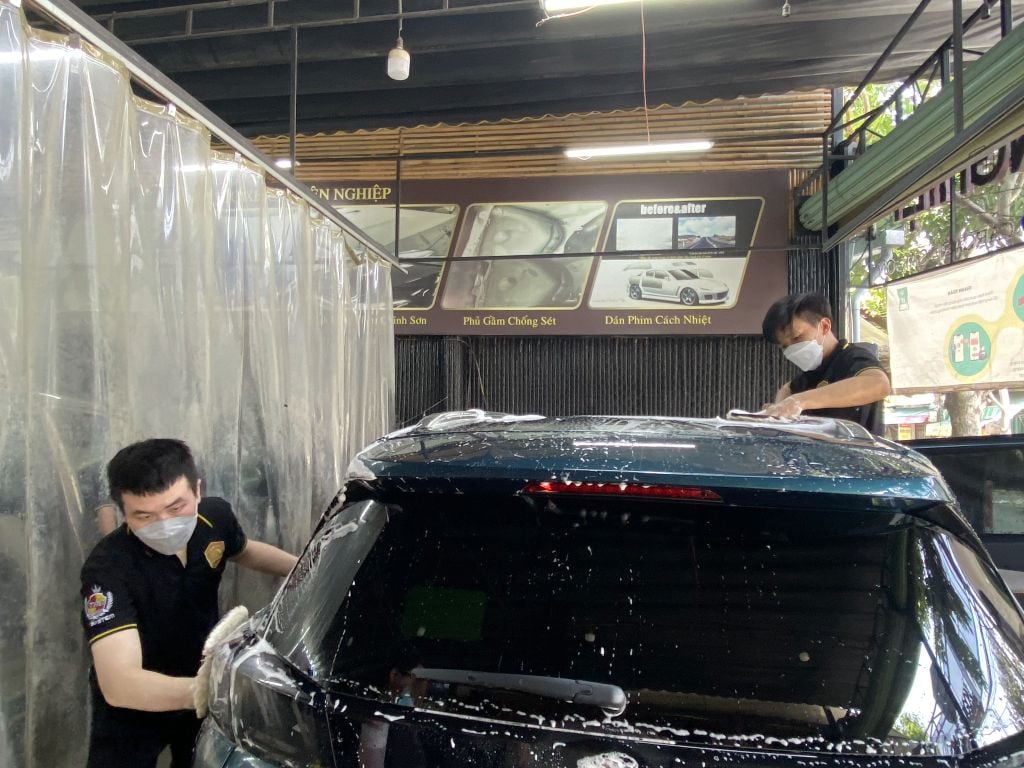 Rửa xe tiêu chuẩn | Carcare SaiGon