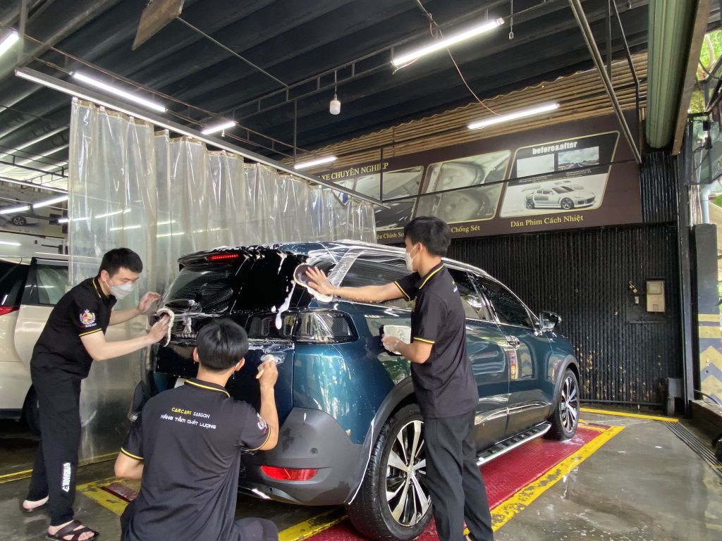 Rửa xe tiêu chuẩn | Carcare SaiGon