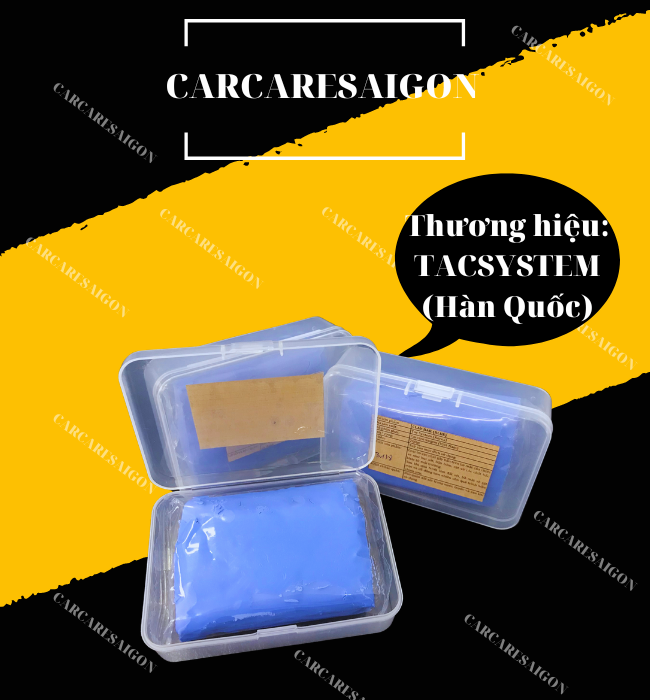Đất sét TACSYSTEM tẩy bề mặt ngoại thất (CLAY BAR)