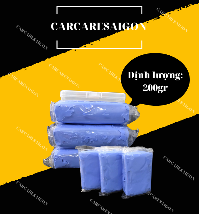 Đất sét TACSYSTEM tẩy bề mặt ngoại thất (CLAY BAR)