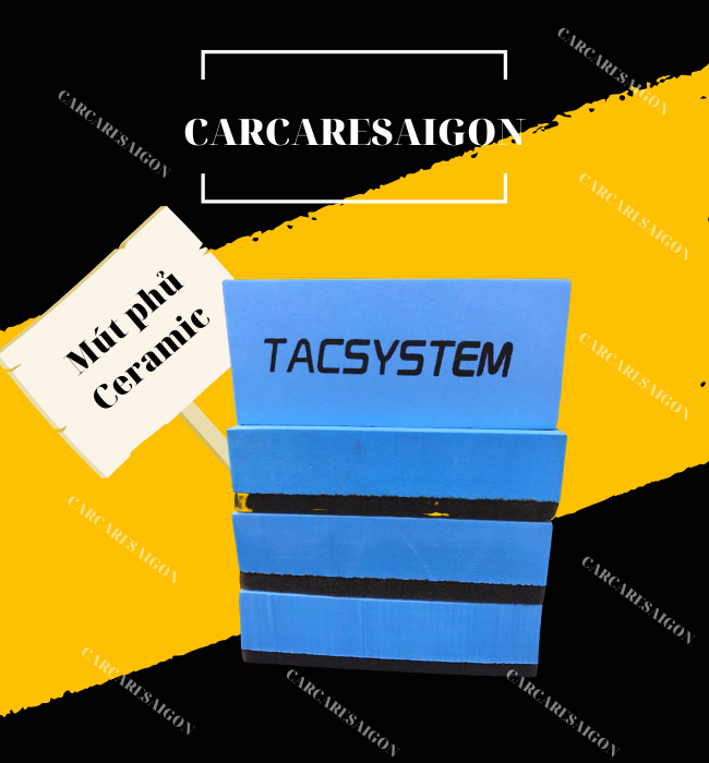 Mút TACSYSTEM phủ Ceramic ô tô, xe máy