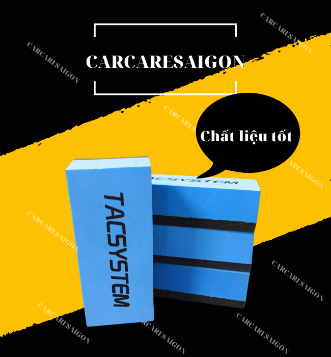 Mút TACSYSTEM phủ Ceramic ô tô, xe máy