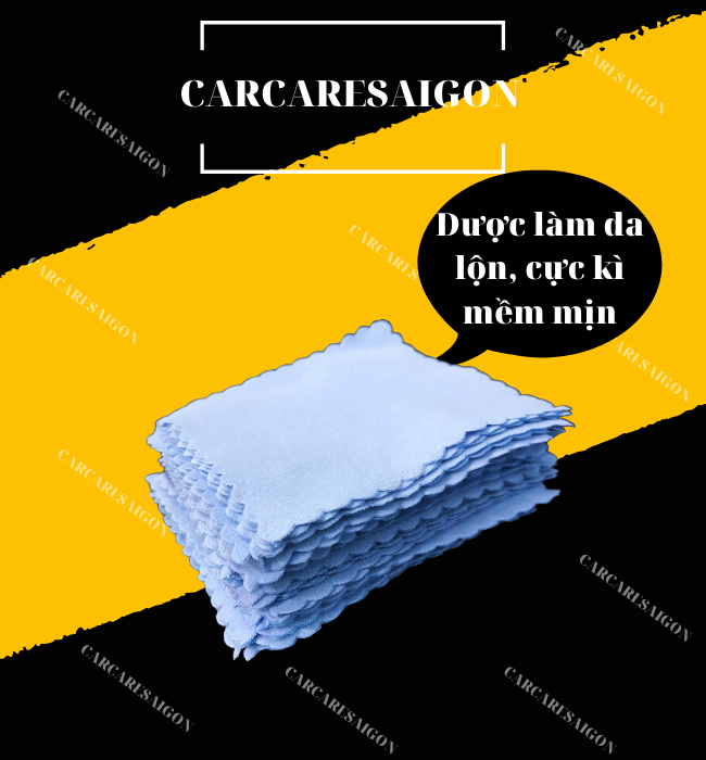 Khăn Suede TACSYSTEM phủ Ceramic ô tô, xe máy