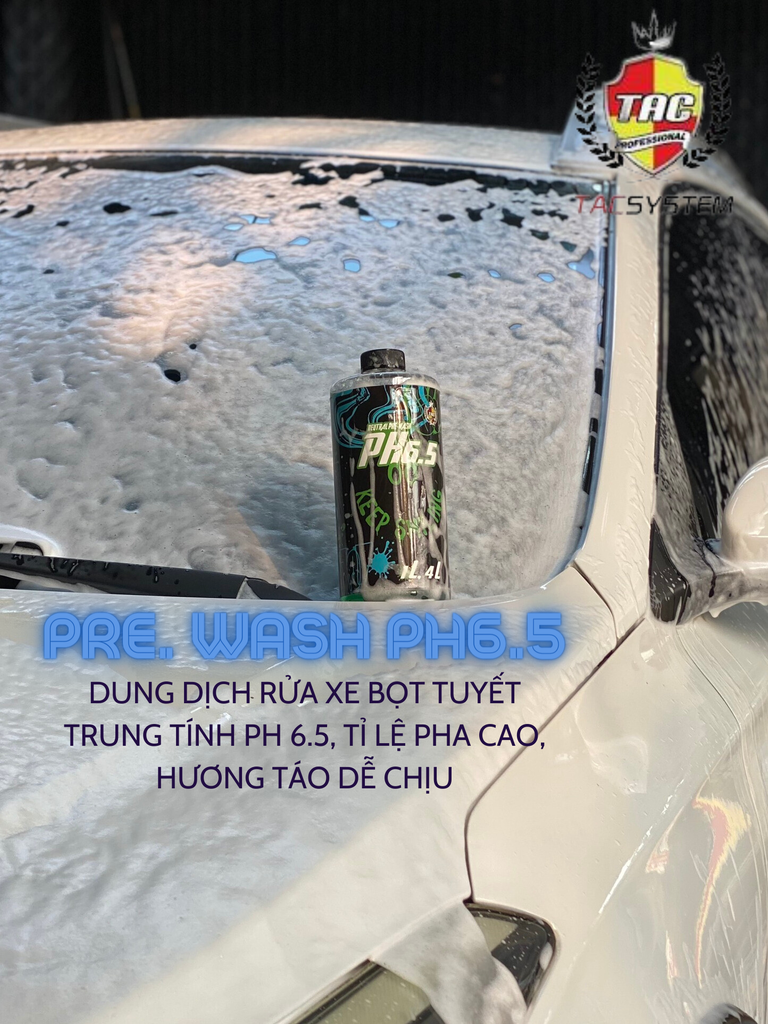 Dung dịch rửa xe Tacsystem PRE.WASH PH 6.5