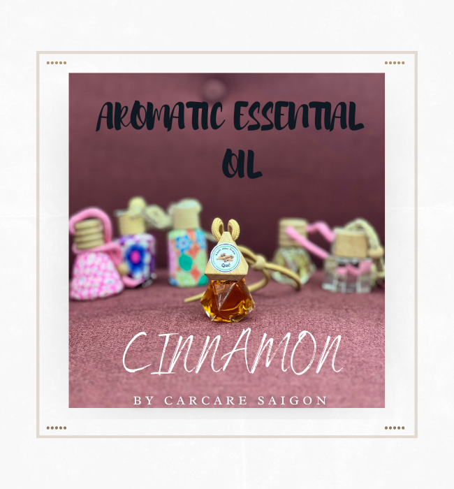 Tinh dầu hương thơm tự nhiên treo xe ô tô giúp khử mùi, chống say xe