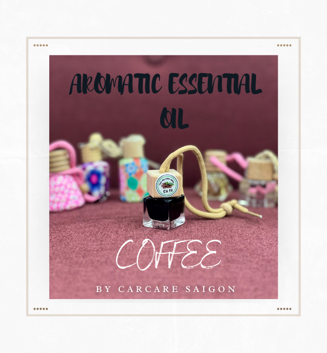 Tinh dầu hương thơm tự nhiên treo xe ô tô giúp khử mùi, chống say xe