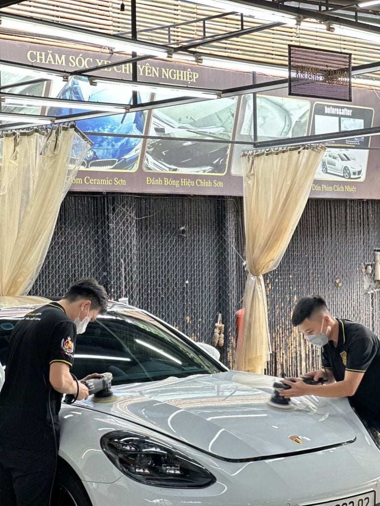 Đánh bóng, hiệu chỉnh sơn và phủ Sealant bảo vệ sơn xe (Paint Correction) | Carcare SaiGon