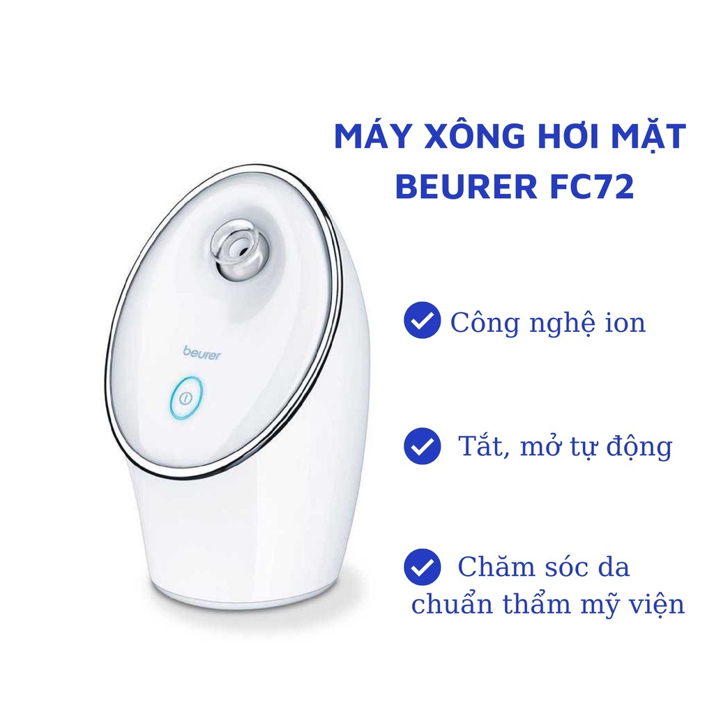 Máy xông hơi mặt công nghệ ion Beurer FC 72 – Likri's Choice