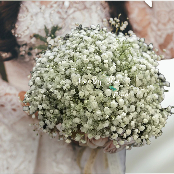 Mẫu Hoa Tươi Màu Trắng sang trọng, nhẹ nhàng, tinh khiết: Hoa Cưới