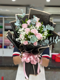  Bó Hoa Hồng Pastel Cồ - HBD254 