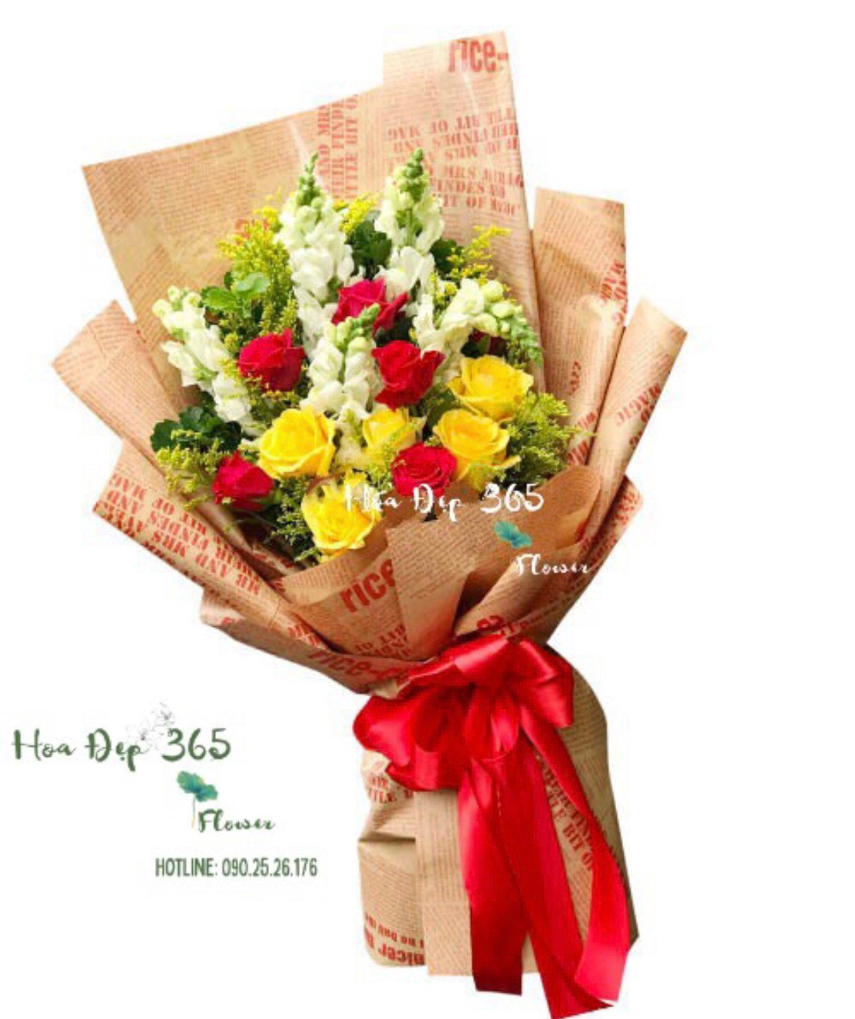  Mến Yêu - HBD193 - Hoa 20/11 lời cảm ơn chân thành 