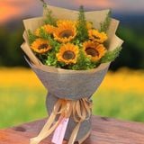  Bó Hoa Hướng Dương Radiant Faith - HBD267 