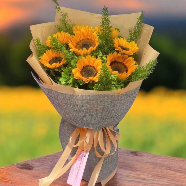 Bó Hoa Hướng Dương Radiant Faith