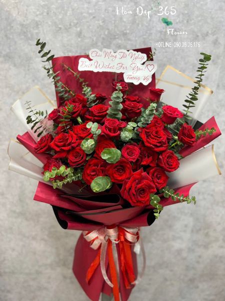 Bó Hoa Hồng 30 Ecuador - HBD239