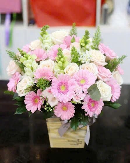 Hộp Hoa Gỗ Mây Ngàn - HCH21