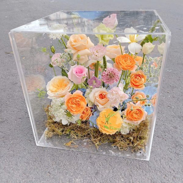 Hộp Hoa Mica Dating