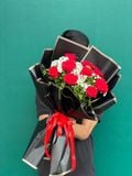  Bó Hoa Hồng Đỏ 9 Hoa - HBD248 - Hoa Hồng 20/10 
