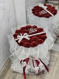  Kiêu Sa - HST09 - Hoa Hồng Đỏ Sáp Thơm 30 Bông Tặng Vợ, Người Yêu - Hoa 20/10 