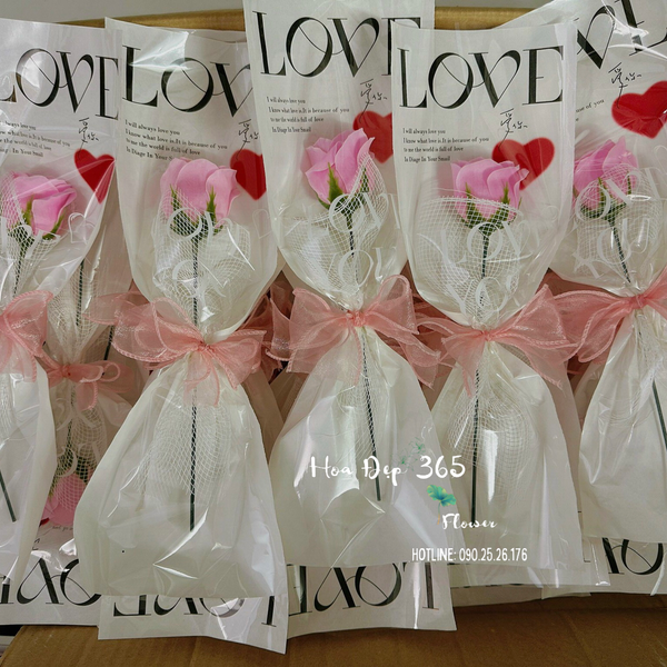 Bó Hoa Hồng Sáp 1 Bông - HST39 - Hoa 20/11
