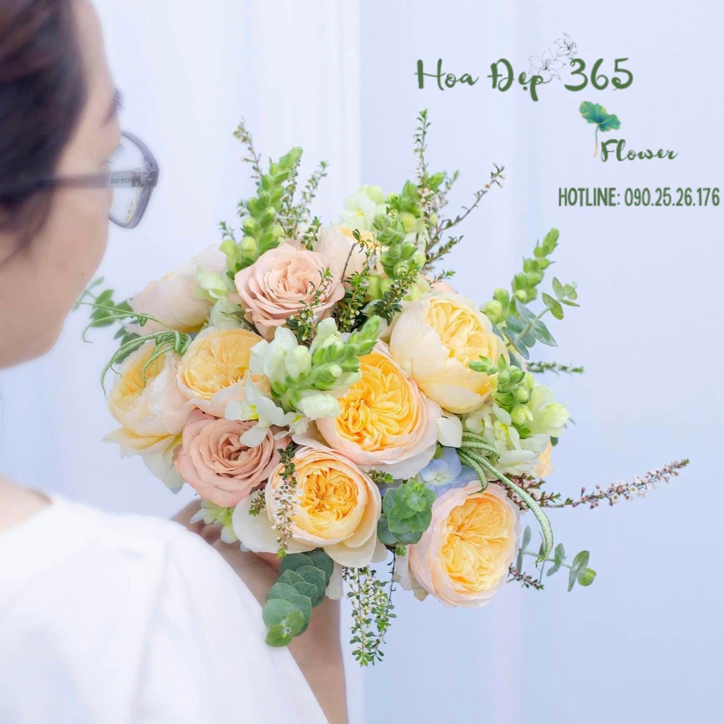  Bó Hoa Cưới Cầm Tay My Love - HC38 