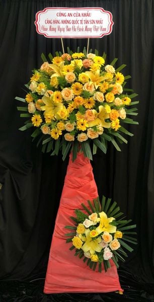 Kệ Hoa Khai Trương Great Achievement - HCM64