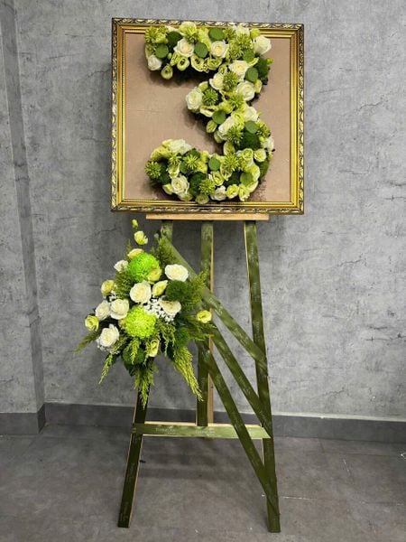 Giá Tranh Khai Trương Thiết Kế Chữ Số 3