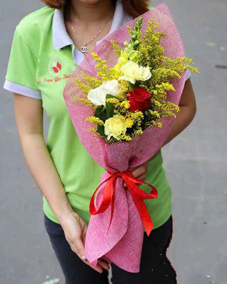  Bó Hoa Nồng Ấm Thành Công - HBD35 