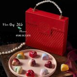  Hộp Chocolate Chanel Đỏ- HCCL12 - Quà Tặng 14/2 