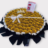  Bó Hoa Sáp 99 Bông Vàng Gold - HST34 - Hoa 8/3 