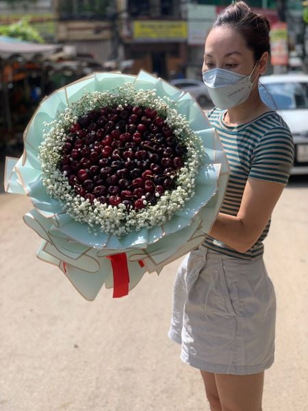 Bó Hoa Cherry