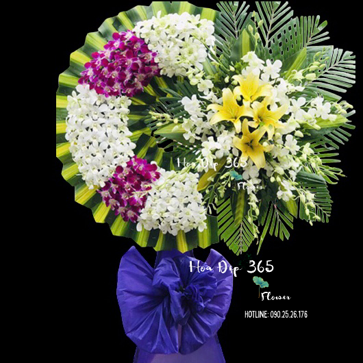  Kính Dâng - HTL82 - Vòng hoa đám tang 