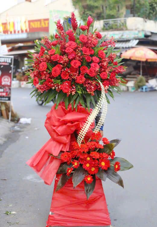  Lẵng Hoa Lucky Flower - HCM30 