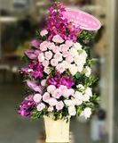  Hộp Hoa Tone Hồng Tím - HCH111 