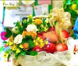  Giỏ Táo Đi Lễ - GTC133 - Điện Hoa 