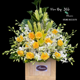  Giỏ hoa tươi Nhớ Thương - GHV14 