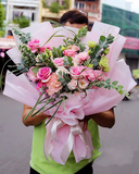  Bó Hoa Hồng Tình Đắm Say - HBD224 
