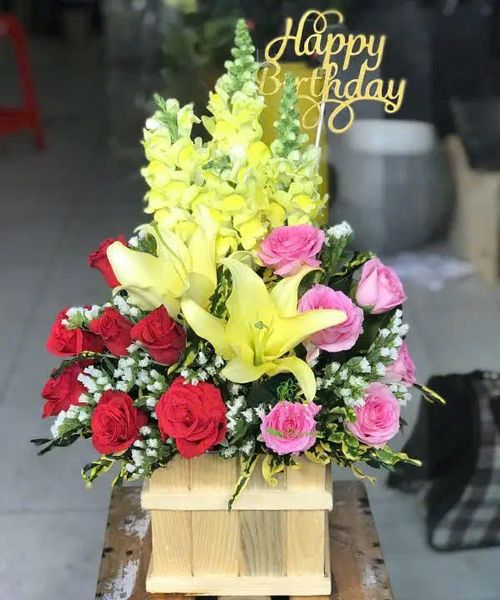  Hộp Hoa Ao Ước - HCH22 