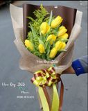  Bó Hoa Tulip Vàng - HBD62 