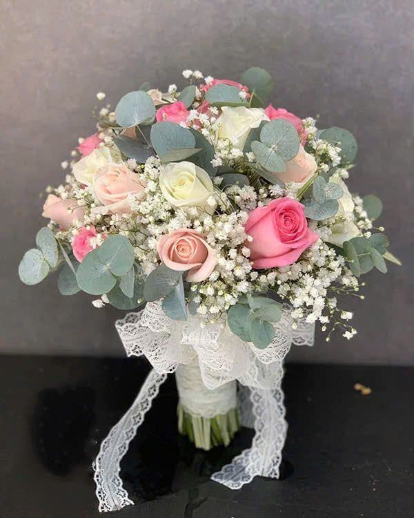  Bó Hoa Cưới Cầm Tay  Mãi Yêu Thương - HC63 