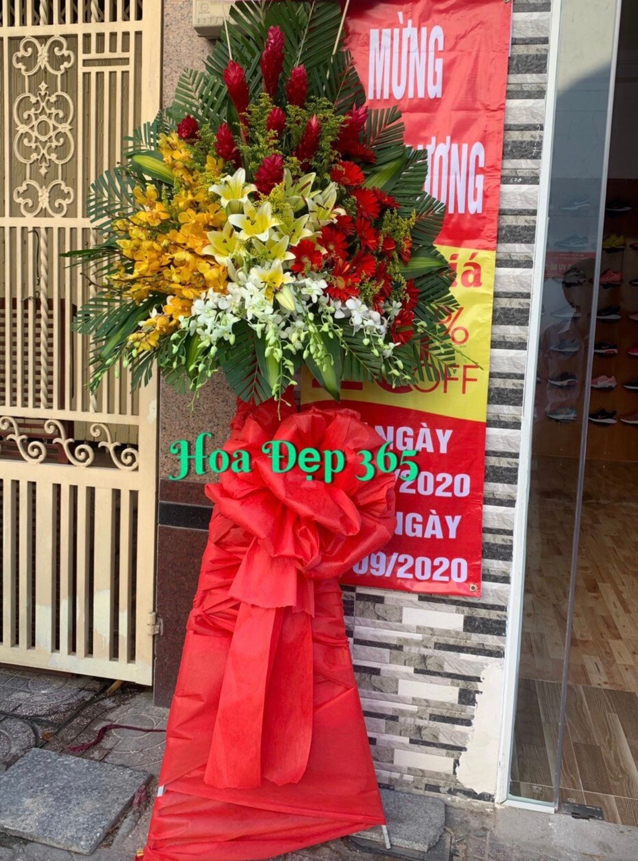  Tươi Sáng - HCM02 - Lẵng Hoa Khai Trương 