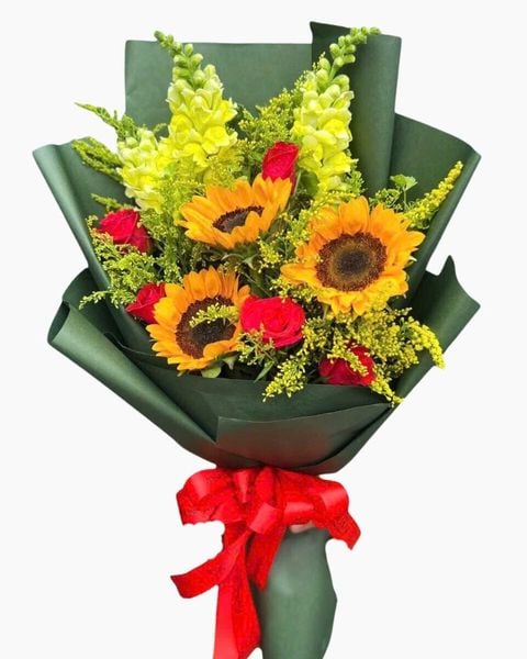 Bó Hoa Tươi Cầu Chúc May Mắn