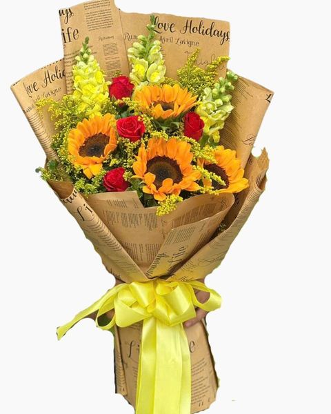 Bó Hoa Rạng Rỡ Thành Công