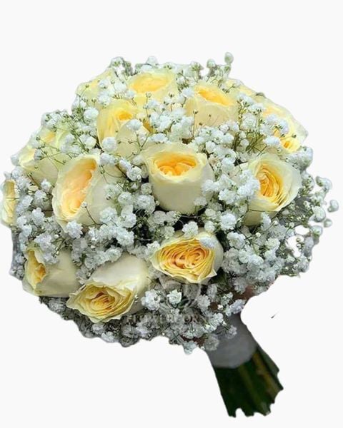 Hoa Hồng: Bó Hoa Cưới Cầm Tay Cô Dâu Bến Bờ Hạnh Phúc