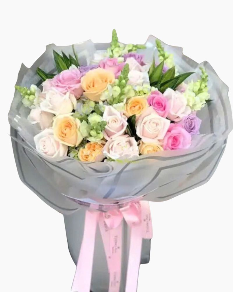  Bó Hoa Hồng Chúc Mừng - HBT84 